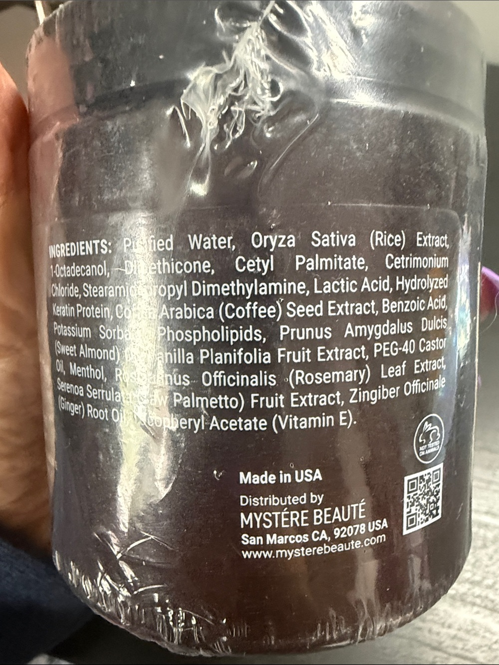 Mystère Beauté NWT Arabica Coffee Hair Mask - Picture 5 of 6
